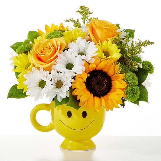 Be Happy Bouquet –  Gerbes, Wichita KS
