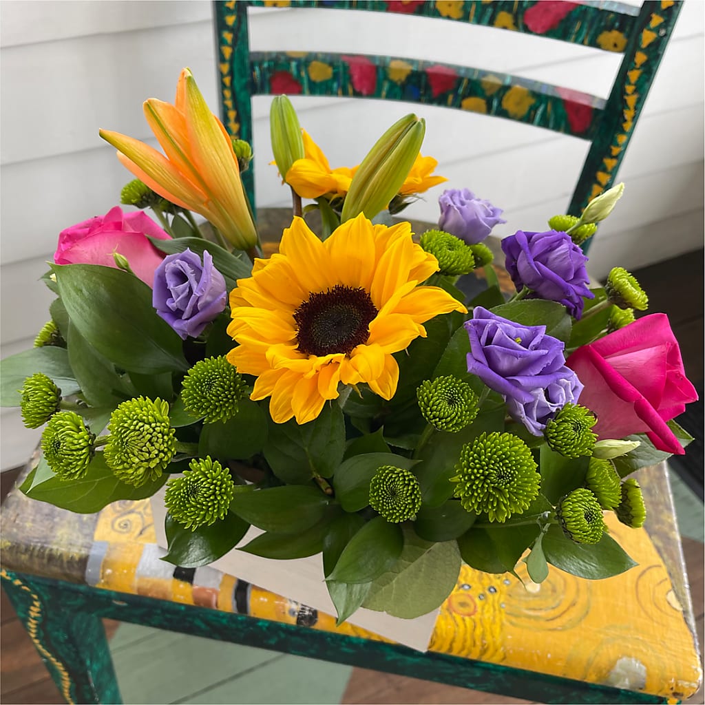 Best Day Box Bouquet –  Gerbes, Wichita KS