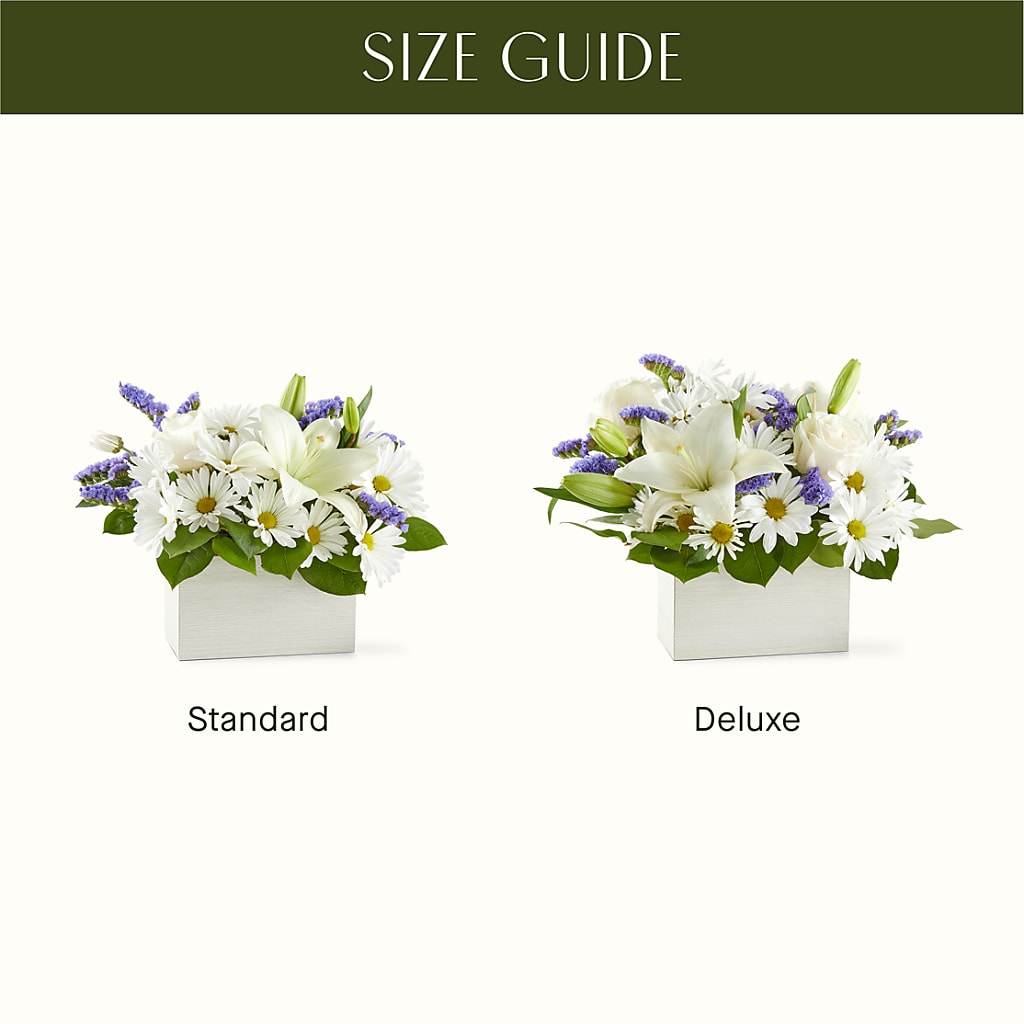 Beyond Blue Box Bouquet –  Gerbes, Wichita KS