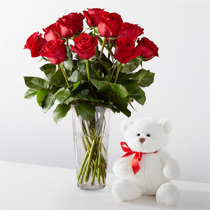 Romantic Long Stem Red Rose Bouquet Bundles –  Gerbes, Wichita KS