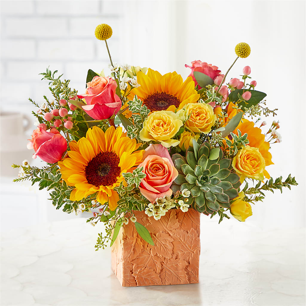 Sunflower Season Bouquet –  Gerbes, Wichita KS