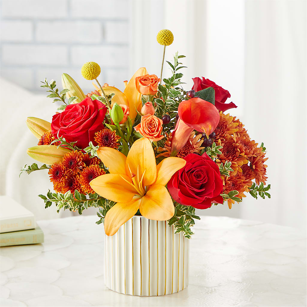 Scarlet Skies Bouquet –  Gerbes, Wichita KS