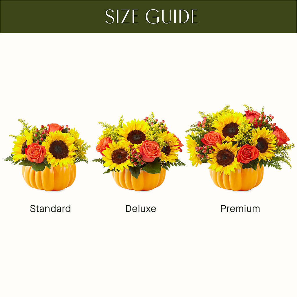 Pick of the Patch Pumpkin Bouquet –  Gerbes, Wichita KS