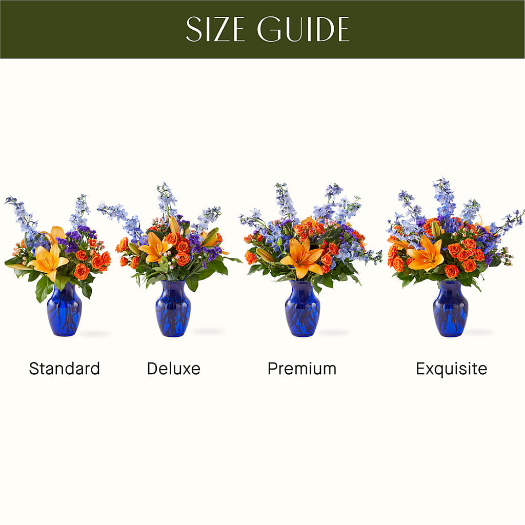 Radiant Citrus Bouquet –  Gerbes, Wichita KS