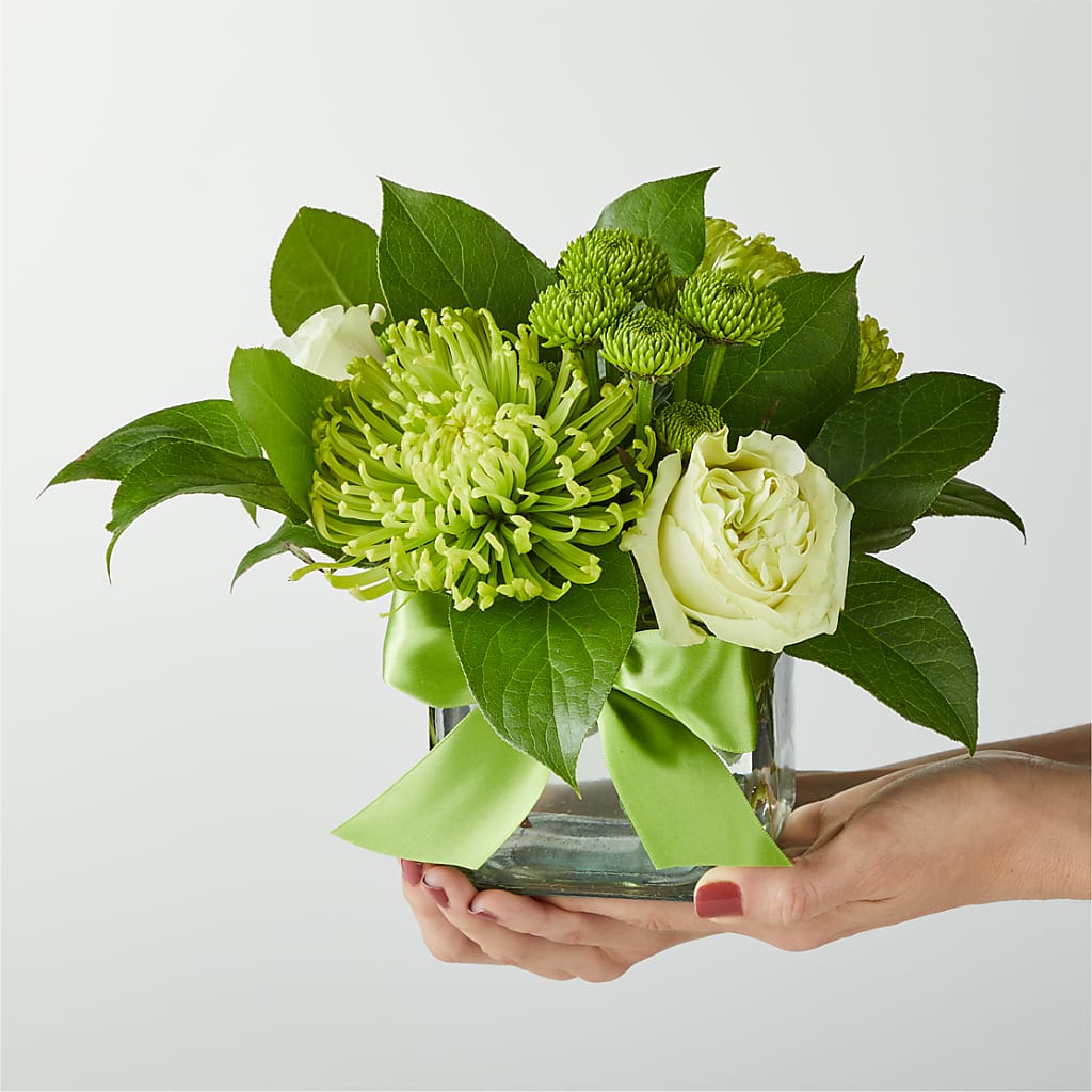 Emerald Forest Bouquet –  Gerbes, Wichita KS