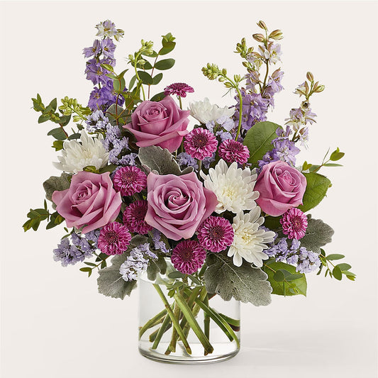 Violet Frost Bouquet –  Gerbes, Wichita KS
