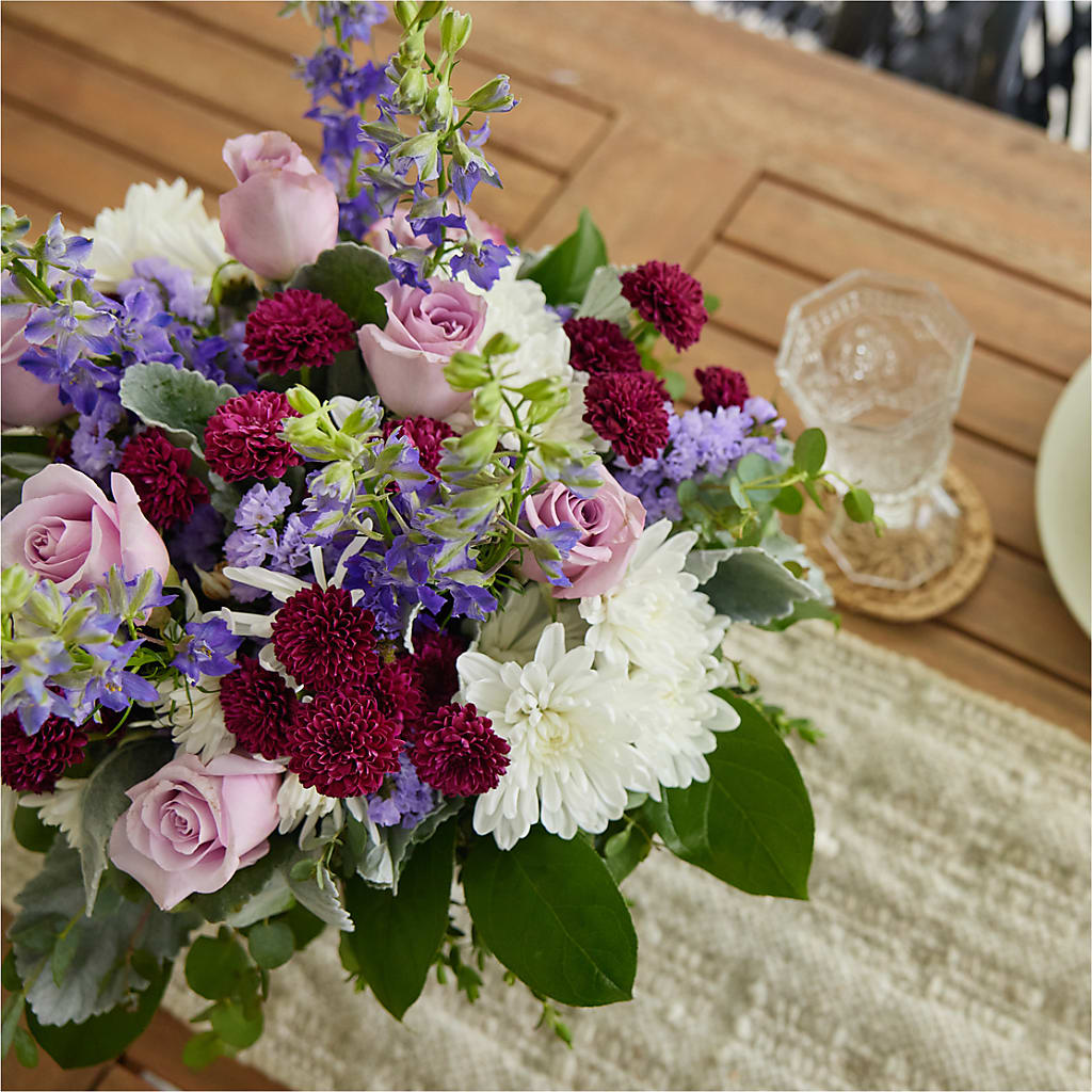 Violet Frost Bouquet –  Gerbes, Wichita KS