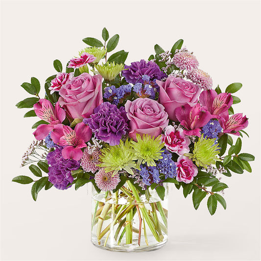 Glass Half Full Bouquet –  Gerbes, Wichita KS