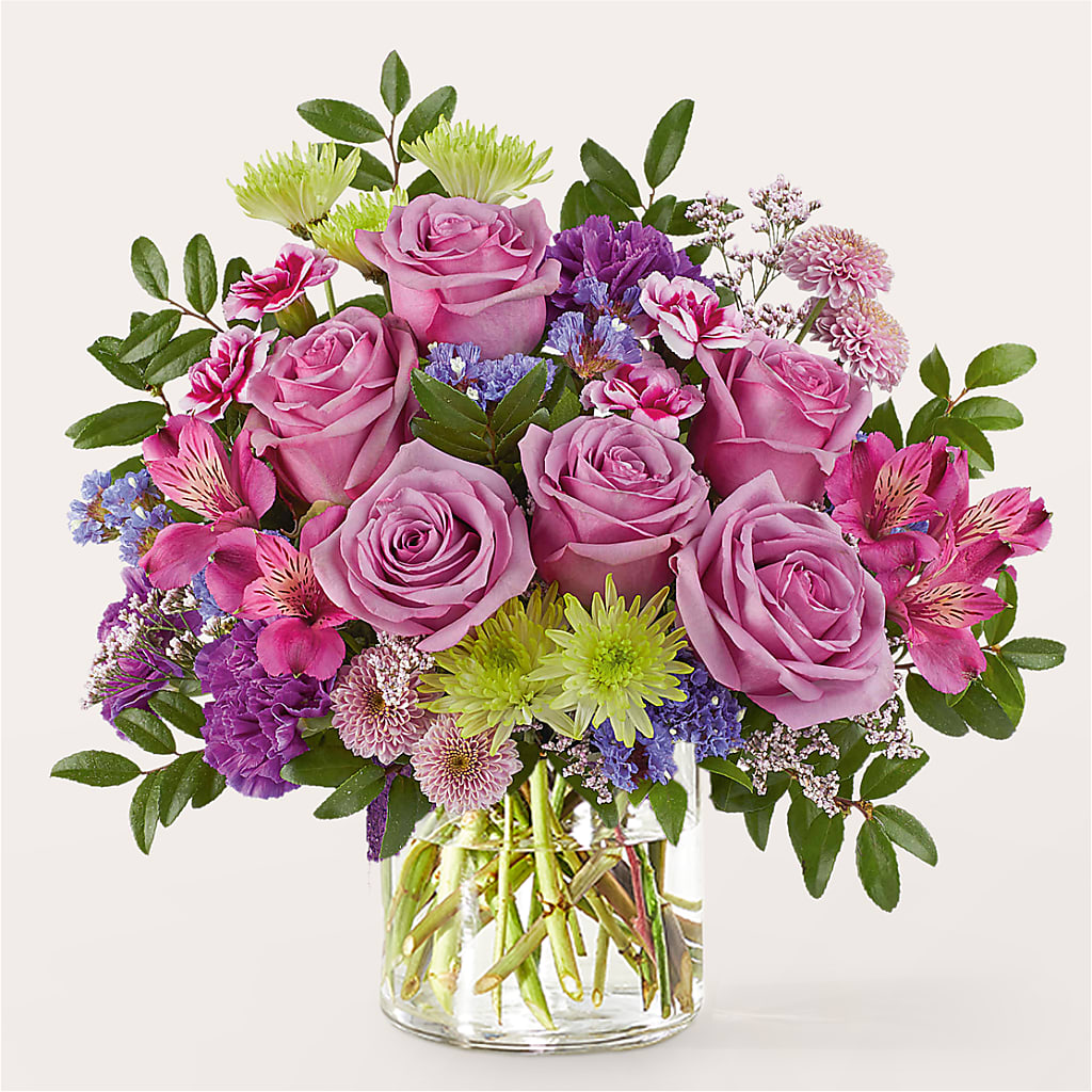 Glass Half Full Bouquet –  Gerbes, Wichita KS