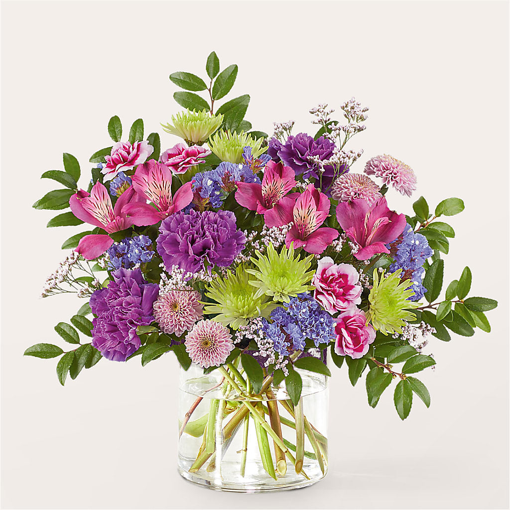 Glass Half Full Bouquet –  Gerbes, Wichita KS