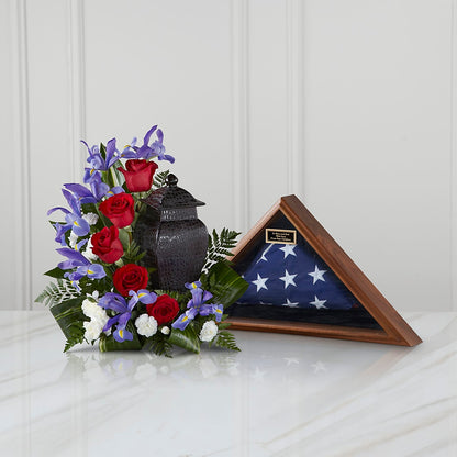 Patriotic Tribute Arrangement –  Gerbes, Wichita KS
