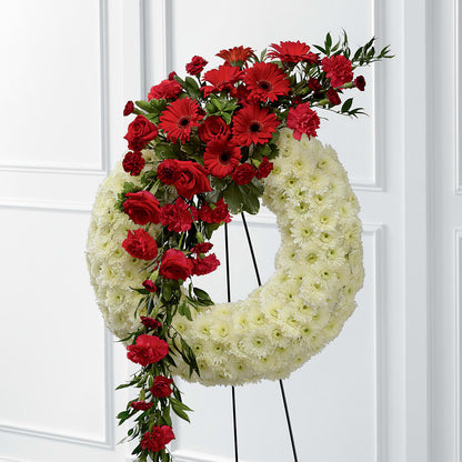 Graceful Tribute Wreath –  Gerbes, Wichita KS