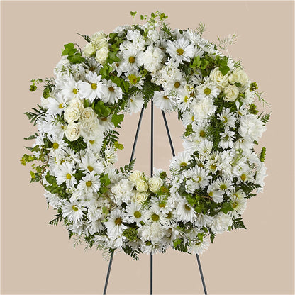 Faithful Wishes Wreath –  Gerbes, Wichita KS