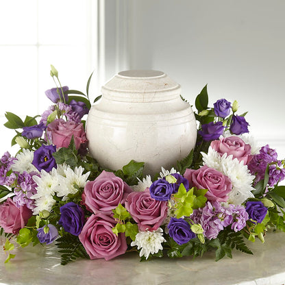 Blooming Sympathy Cremation Adornment –  Gerbes, Wichita KS