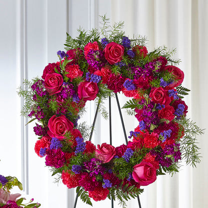 Calming Colors Wreath –  Gerbes, Wichita KS
