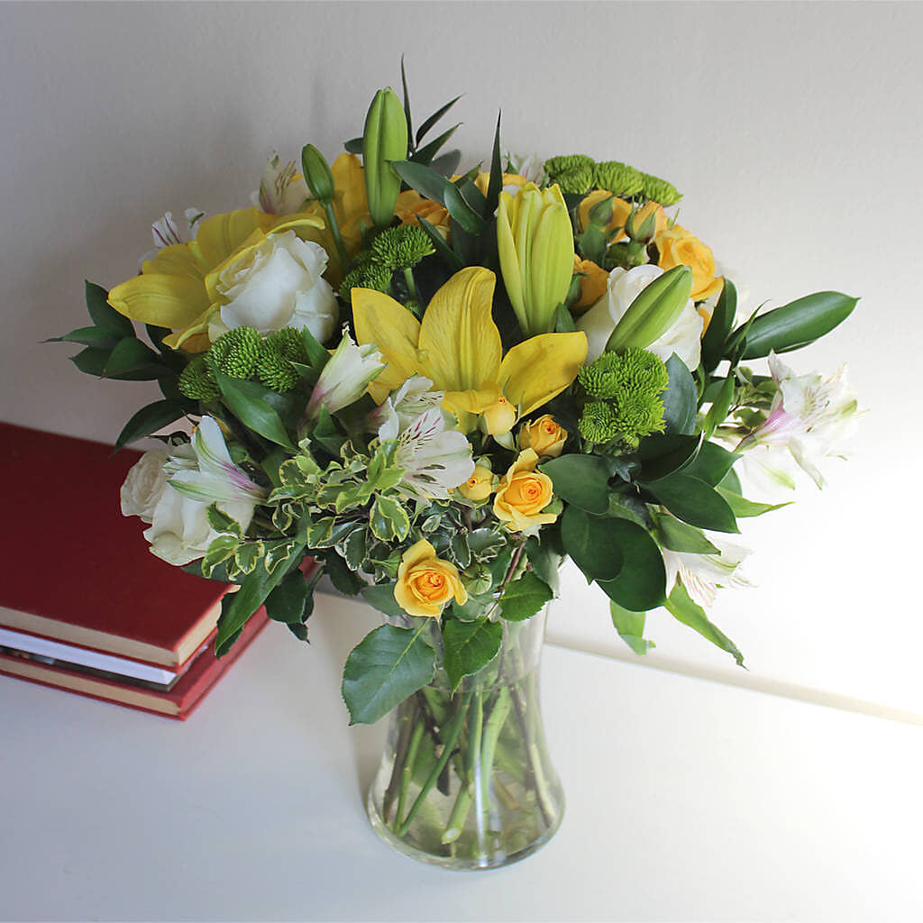 Hope & Serenity Bouquet –  Gerbes, Wichita KS