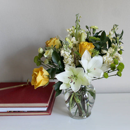 Hope & Serenity Bouquet –  Gerbes, Wichita KS