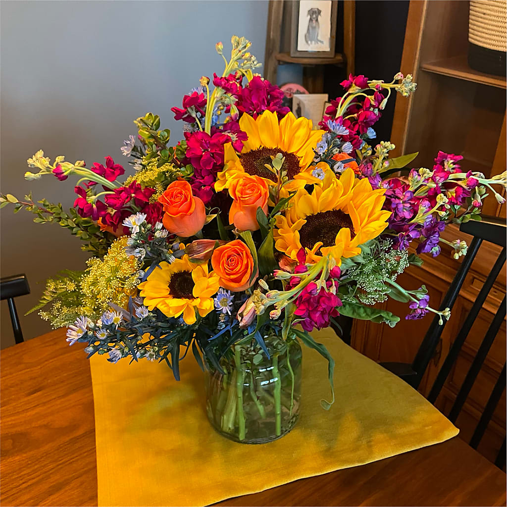 Rays of Life Bouquet –  Gerbes, Wichita KS