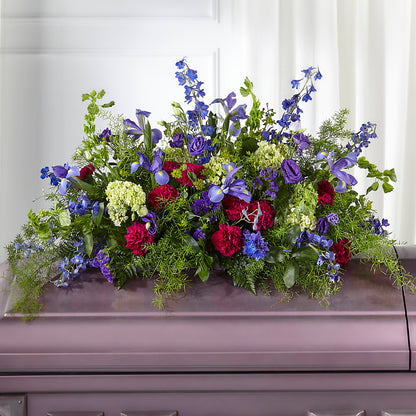 Always Treasured Casket Spray –  Gerbes, Wichita KS