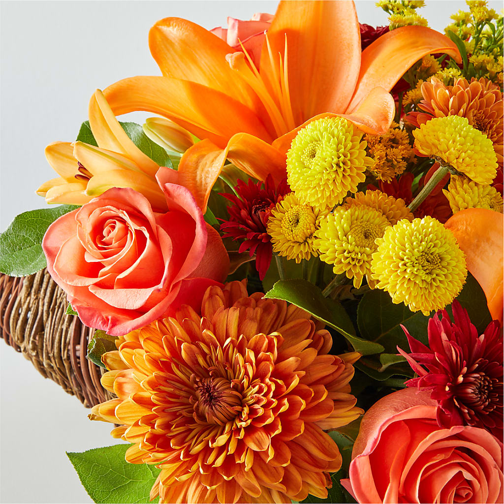 Bouquet of Blessings Cornucopia –  Gerbes, Wichita KS
