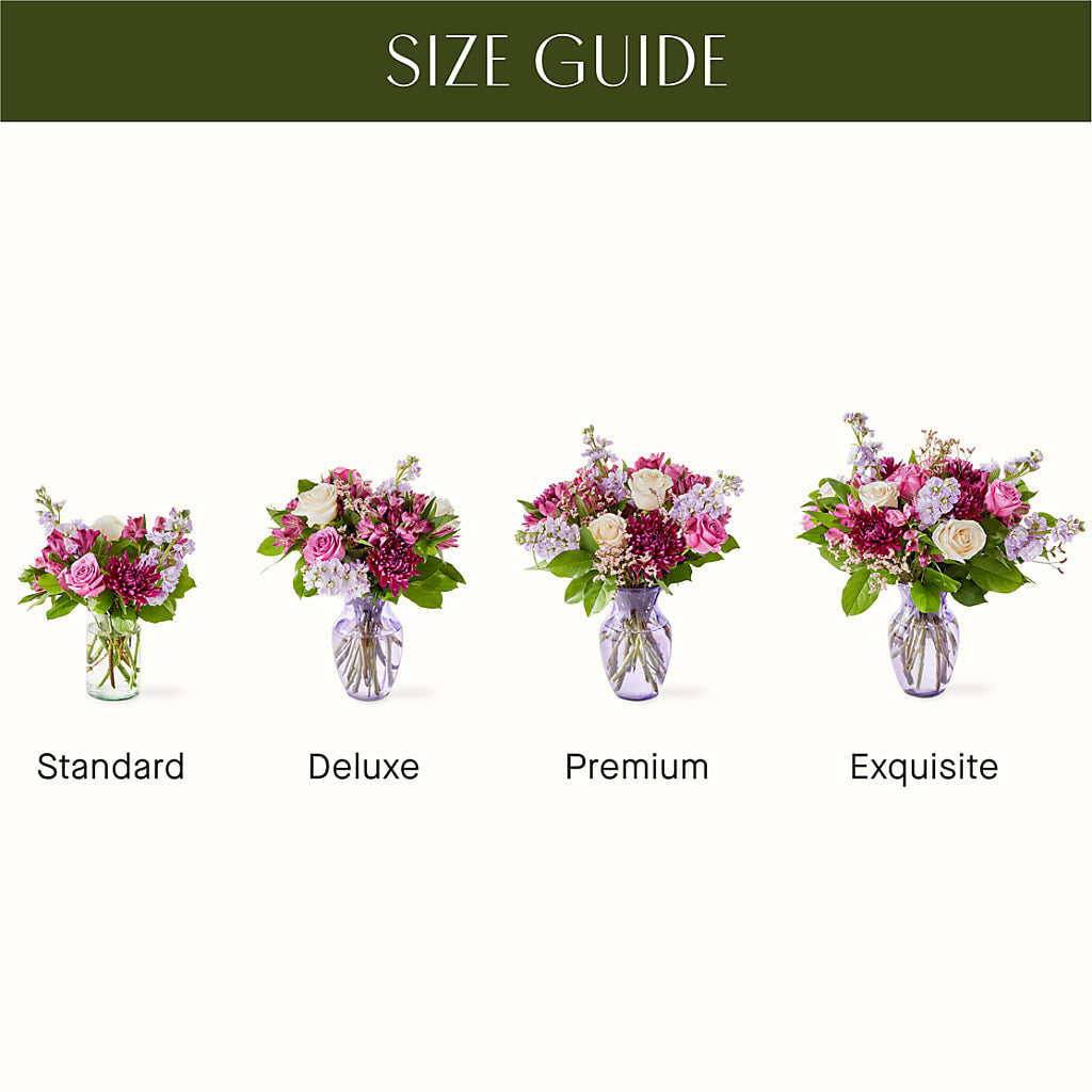 Amethyst Dreams Bouquet –  Gerbes, Wichita KS