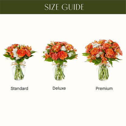 Apricot Glow Bouquet –  Gerbes, Wichita KS