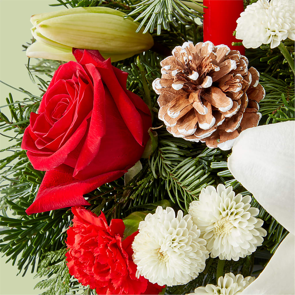 Seasonal Festivities Centerpiece –  Gerbes, Wichita KS