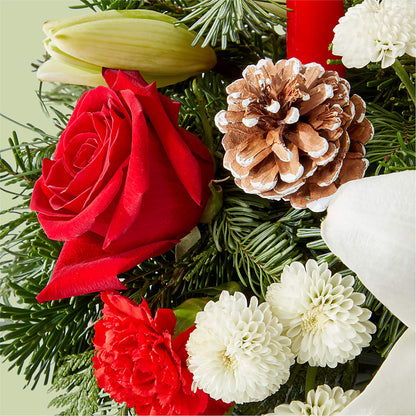Seasonal Festivities Centerpiece –  Gerbes, Wichita KS