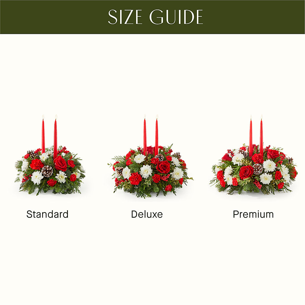 Holiday Soiree Centerpiece –  Gerbes, Wichita KS