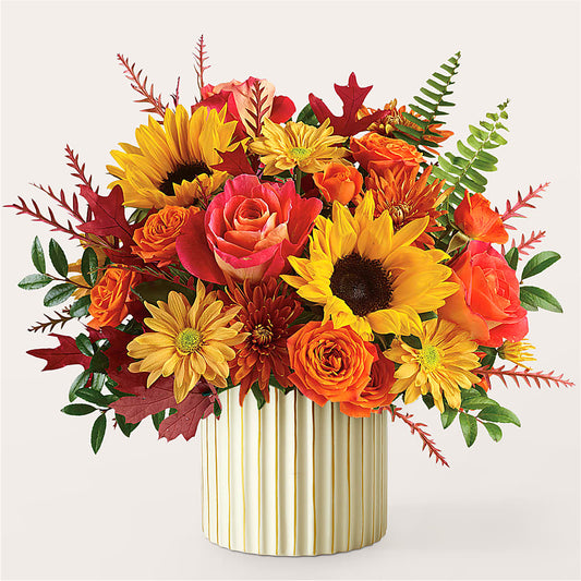 Fall Campfire Bouquet –  Gerbes, Wichita KS