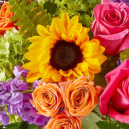 Vibrant Greetings Bouquet –  Gerbes, Wichita KS