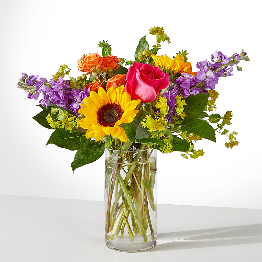 Vibrant Greetings Bouquet –  Gerbes, Wichita KS