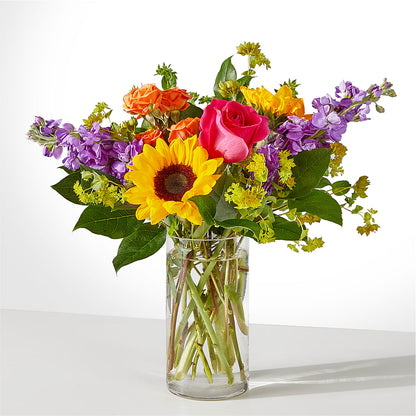 Vibrant Greetings Bouquet –  Gerbes, Wichita KS