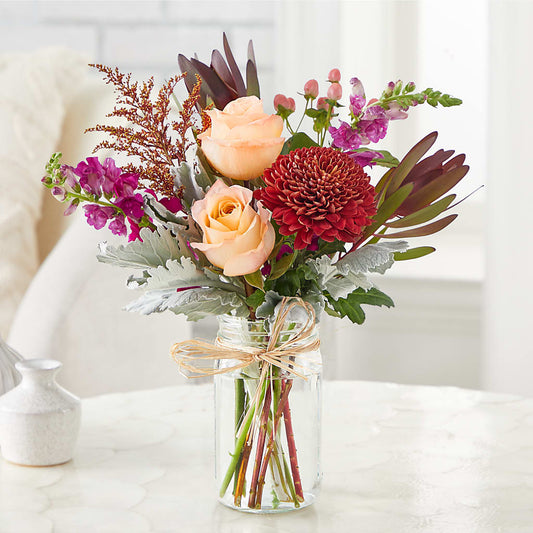 Moody Hues Bouquet –  Gerbes, Wichita KS