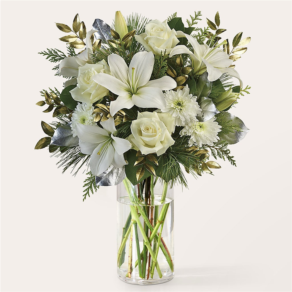 Wintry Mix Bouquet –  Gerbes, Wichita KS
