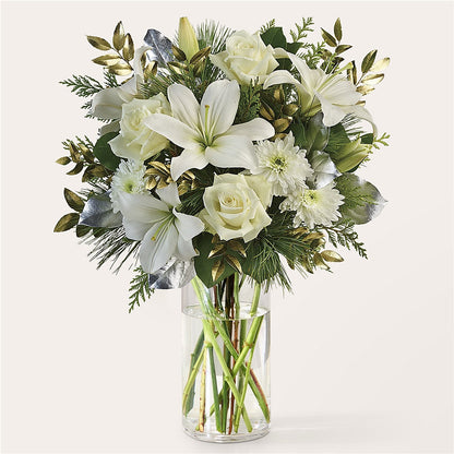 Wintry Mix Bouquet –  Gerbes, Wichita KS