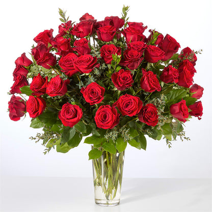 Forever Yours Fifty Stem Red Rose Bouquet –  Gerbes, Wichita KS